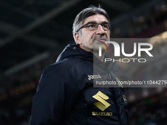Ivan Juric of Torino FC is looking on during the Serie A football match between Torino FC and ACF Fiorentina at Stadio Olimpico Grande Torin...