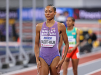 Revee Walcott-Nolan of Great Britain is competing in the 1500 meters event at the 2024 World Athletics Championships in the Emirates Arena,...
