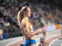 Lieke Klaver of the Netherlands is competing in the 4x400 meters relay and the 400 meters at the 2024 World Athletics Championships in the E...