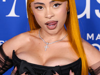 Ice Spice arrives at the 2024 Billboard Women In Music held at the YouTube Theater at SoFi Stadium on March 6, 2024 in Inglewood, Los Angele...