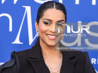 Lilly Singh arrives at the 2024 Billboard Women In Music held at the YouTube Theater at SoFi Stadium on March 6, 2024 in Inglewood, Los Ange...