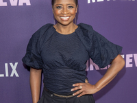 Montego Glover is attending the Netflix's ''Girls5eva'' Season 3 premiere at the Paris Theater in New York City, USA, on March 7, 2024. (