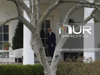 US President Joe Biden is departing the White House for Joint Base Andrews, en route to Milwaukee, Wisconsin, from the South Lawn of the Whi...