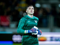 Christos Mandas of SS Lazio looks on during the Serie A TIM match between Frosinone Calcio and SS Lazio at Stadio Benito Stirpe on March 15,...