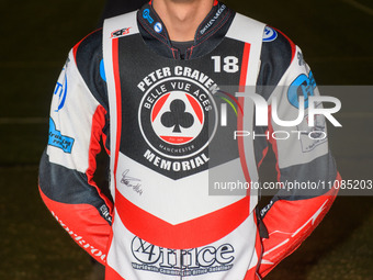 Reserve Freddy Hodder is competing in the Peter Craven Memorial Trophy meeting at the National Speedway Stadium in Manchester, England, on M...