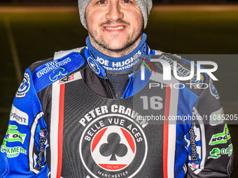 England's Chris Harris is competing in the Peter Craven Memorial Trophy meeting at the National Speedway Stadium in Manchester, England, on...