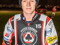 England's Dan Bewley is competing in the Peter Craven Memorial Trophy meeting at the National Speedway Stadium in Manchester, on March 18, 2...