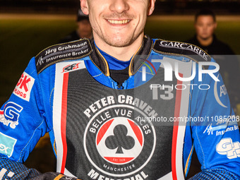 England's Robert Lambert is competing in the Peter Craven Memorial Trophy meeting at the National Speedway Stadium in Manchester, England, o...