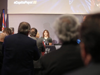 BARCELONA -may 15- SPAIN: Carles Puyol farewell ceremonyl, held in the Auditorium 1899 of the FCB, the May 15, 2014. Photo: Joan Valls/Urban...