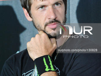 Chris Cole attends the X Games press conference at Circuit Of The Americas on June 4, 2014 in Austin, Texas. EDITORIAL USE ONLY. (