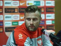 Gdansk, Poland 5th, June, 2014 Polish National football team press conference before the Lithuania friendly game at PGE Arena stadium. South...