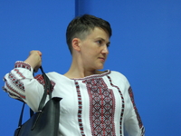 Ukrainian pilot and MP Nadiya Savchenko hunger strike in protest against the inaction of the Ukrainian authorities in the issue of liberatio...