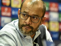 Nuno Espírito Santo manager of FC Porto during the Press conference before the match between FC Porto v AS Rome UEFA Champions League playof...