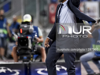Nuno Espirito Santo manager of Porto  during the match between FC Porto v AS Rome UEFA Champions League playoff match in Rome, Italy, on Aug...