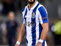 Porto's Portuguese midfielder Andre Andre during the UEFA Champions League playoff match between AS Roma and FC Porto, at Olympic Stadium in...