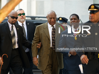 Feb. 2, 2016 File Photo: Actor and comedian Bill Cosby arrives for a February 2, 2016 pre-trail hearing at Montgomery Country Court House in...