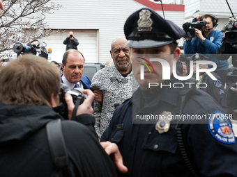 Dec. 30, 2015 File Photo: Actor and comedian Bill Cosby arrives for a December 30, 2015 arraignment hearing at Montgomery Country Court Hous...