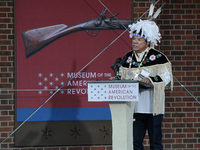 Joe Biden, former Vice President, joined by H.F. Gerry Lenfest, founding Museum Chairman Emeritus and other dignitaries cut the ribbon of th...