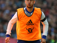 Chelsea's Eden Hazard
during The Emirates FA Cup - Semi-Final match between Chelsea and Tottenham Hotspur at Wembley Stadium , London, 22 A...