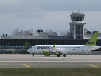  Air Baltic, a regional airline based in Riga, Latvia is the first operator to fly the brand new Canadian made Bombardier CS300 airplane. CS...