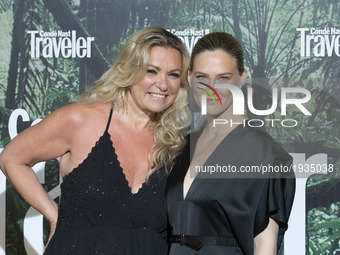 Bar Refaeli attends the delivery of the IX CONDÉ NAST TRAVELER AWARDS EDITION, at the Ritz Hotel in Madrid. May 4, 2017 (