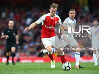 Arsenal's Rob Holding
during the Premier League match between Arsenal and Sunderland at The Emirates, London, England on 16 May 2017. 

 (