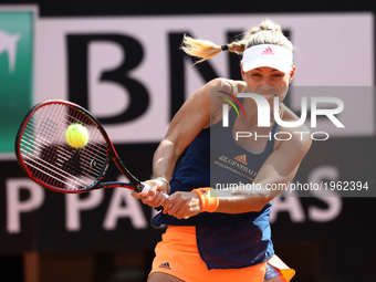 Tennis WTA Internazionali d'Italia BNL Second Round 
Angelique Kerber (GER) at Foro Italico in Rome, Italy on May 17, 2017.
 (