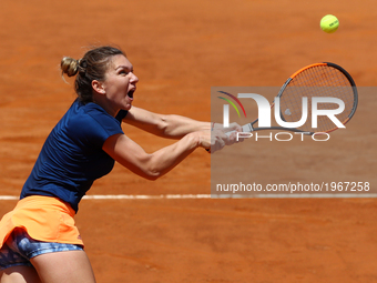 Tennis WTA Internazionali d'Italia BNL quarterfinals 
Simona Halep (ROU) at Foro Italico in Rome, Italy on May 19, 2017.
(