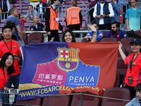 China FC Barcelona supporters during La Liga match between F.C. Barcelona v S.D. Eibar, in Barcelona, on May 21, 2017.  (