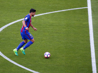 Luis Suarez during La Liga match between F.C. Barcelona v S.D. Eibar, in Barcelona, on May 21, 2017.  (