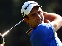 Edoardo Molinari of Italy
during 1st Round for the 2017 BMW PGA Championship on the west Course at Wentworth on May 25, 2017 in Virginia Wat...