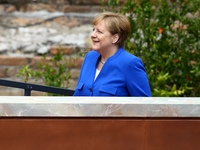 G7 Summit 2017 in Italy
The Germany Chancellor Angela Merkel during the welcome ceremony and the photo family at Taormina, Italy on May 26,...