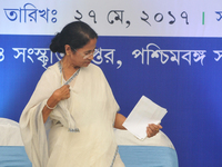 Mamata Banerjee Chief Minister of West Bengal during  Six Years celebration Trinamool Congress Government at State Secetriyat office Nabanna...
