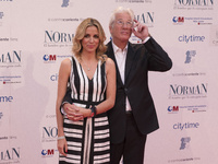 Richard Gere and Alejandra silva attend 'Norman: The Moderate Rise and Tragic Fall of a New York Fixer' Madrid Premiere on May 31, 2017 in M...