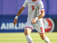 Marjan Radeski (MKD) during the UEFA European Under-21 Championship Group C match between Czech Republic and Italy at Tychy Stadium on June...
