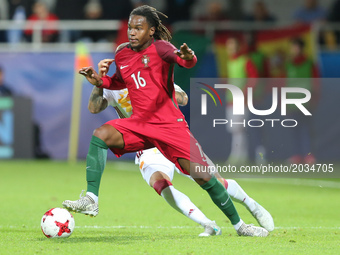 Renato Sanches (POR),during their UEFA European Under-21 Championship match against Portugal on June 20, 2017 in Gdynia, Poland. (