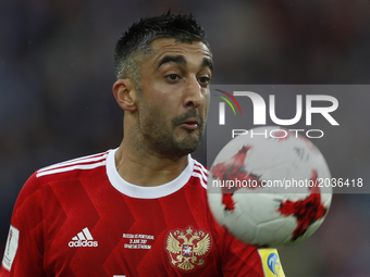 Alexander Samedov of Russia national team during the Group A - FIFA Confederations Cup Russia 2017 match between Russia and Portugal at Spar...
