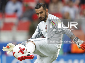 Rui Patricio of Portugal national team during the Group A - FIFA Confederations Cup Russia 2017 match between Russia and Portugal at Spartak...