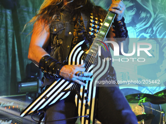 Zakk Wylde performs in concert with Black Label Society at Emo's on August 1, 2014 in Austin, Texas. (