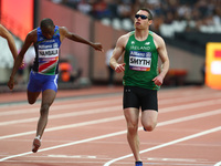 Jason Smyth of Ireland compete in Men's 200m T13 Final
 during IPC World Para Athletics
Championships at London Stadium in London on July 18...