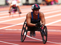 Chelsea McClammer of USA Women's 400M T53 Round 1 Heat 2  Women's 400M T53 Round 1 Heat 2 during IPC World Para Athletics Championships at L...