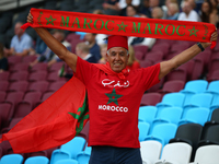 Morocco Fan
during World Para Athletics Championships at London Stadium in London on July 19, 2017 (
