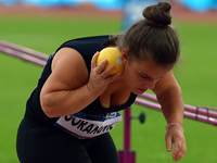 Marijana Goranovic (MNE)  compete Women's Shot Put F41 Final
during World Para Athletics Championships at London Stadium in London on July...