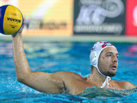 Ivan Buljubasic (CRO),  in action during the quarterfinal of the men's water polo game Croatia v Italy of the FINA World Championships at Bu...