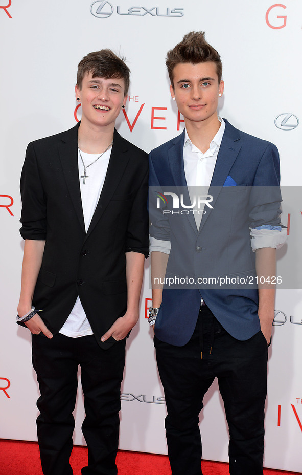  Crawford Collins and Chris Collins  attends the World Premiere of 