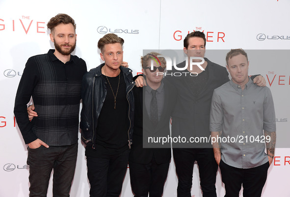 One Republic attends the World Premiere of 