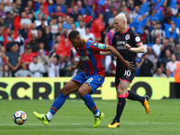 Crystal Palace's Ruben Loftus-Cheek
during Premier League  match between Crystal Palace and Huddersfield Town at Selhurst Park Stadium, Lond...