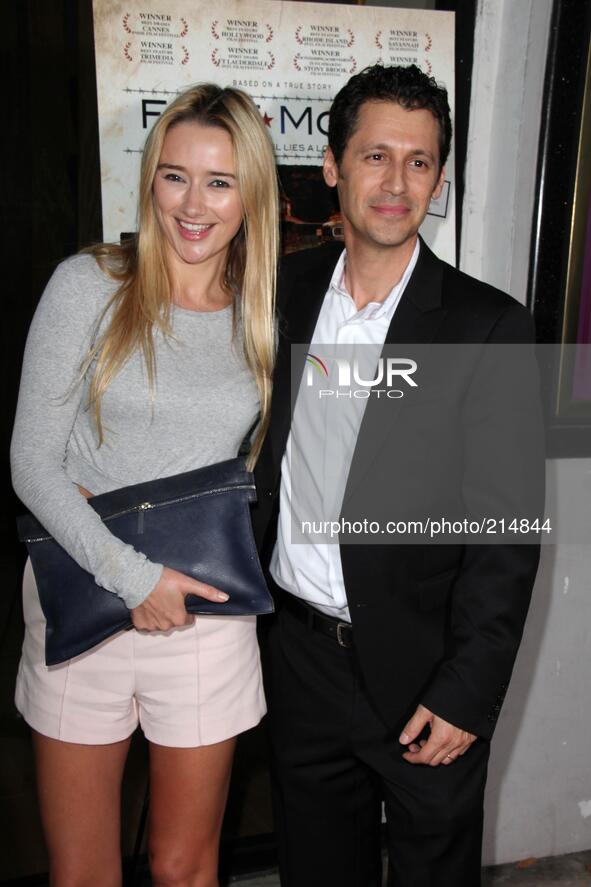 BEVERLY HILLS - AUGUST 15: Amy Shiels, Andy Hirsch at 