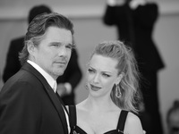 ***Alternative View*** Ethan Hawke and Amanda Seyfried attend the 'First Reformed' red carpet  during the 74th Venice Film Festival in Venic...