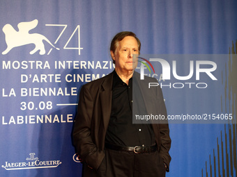 Venice, Italy. 31th August, 2017.   William Friedkin on the red carpet ahead of the 'The Devil And Father Amorth' screening during the 74th...